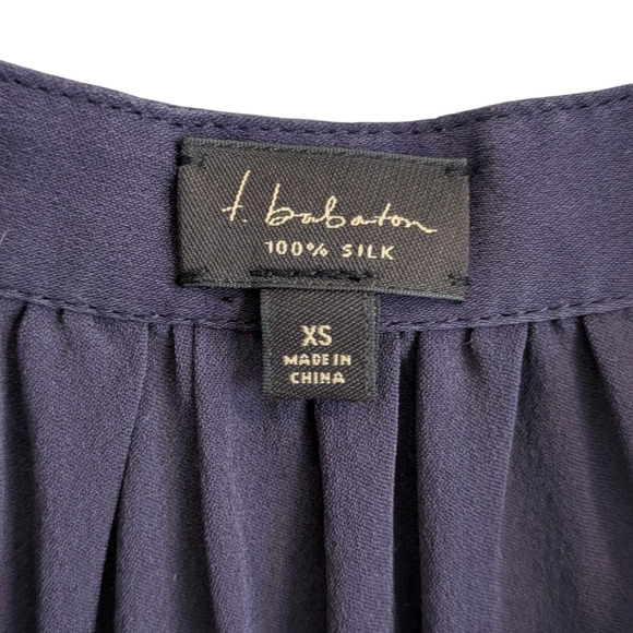 Aritzia Babaton 100% Silk Dress in Deep Purple - Picture 6 of 12